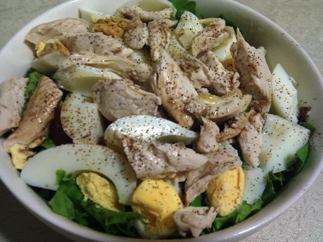 chicken n egg salad 1