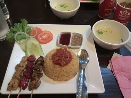 satay rice