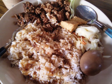 taiwanese minced meat rice