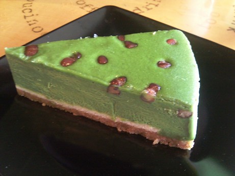 macha cheesecake