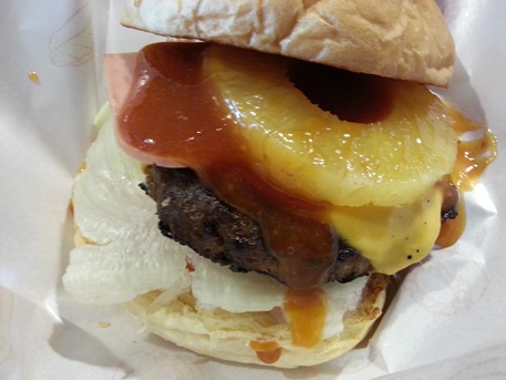 marshall's pork hawaiian burger