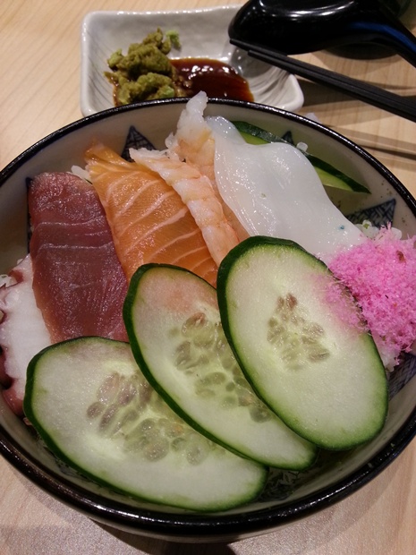 sashimi chirashi